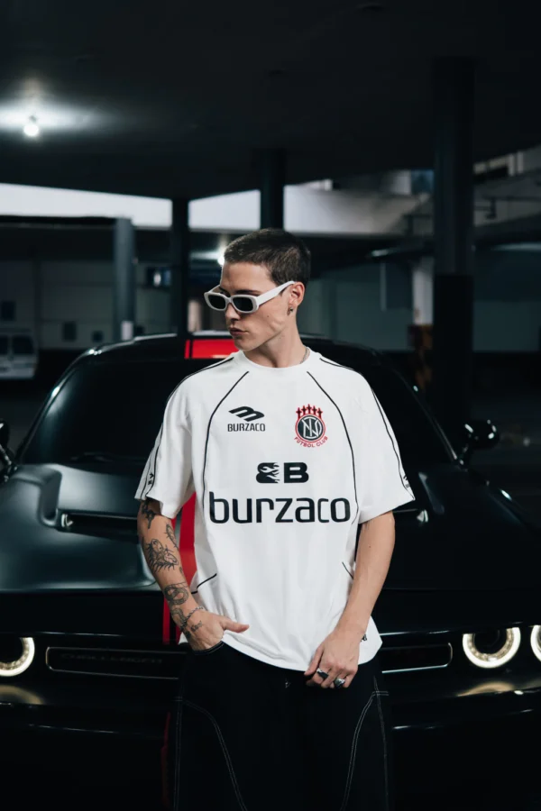 WL2566 - 01 - BURZACO FC - TSHIRT OVERSIZE