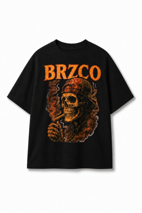 INFERNO - REMERA RANGLAN BOXY