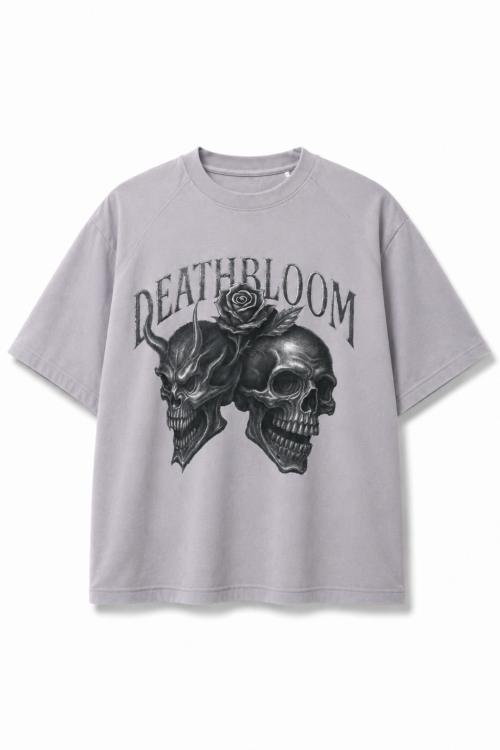 DEATHBLOOM - REMERA BOXY