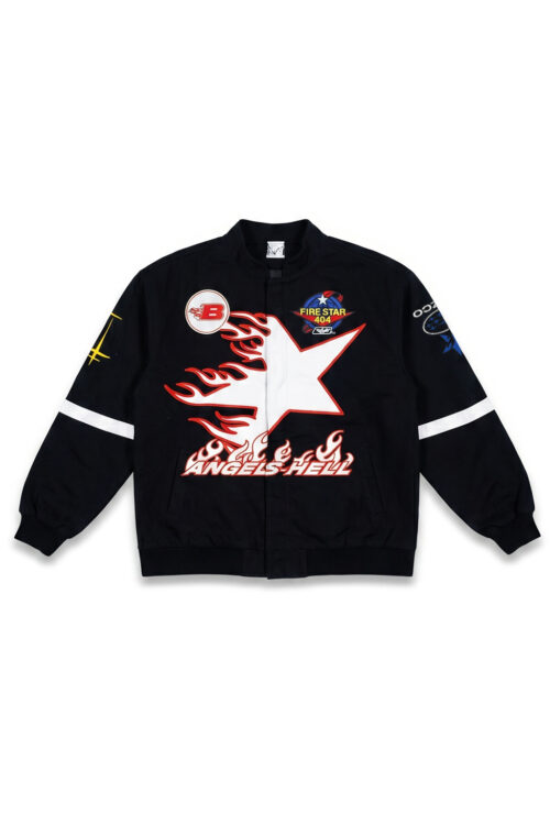 STAR - CAMPERA GABARDINA BORDADA