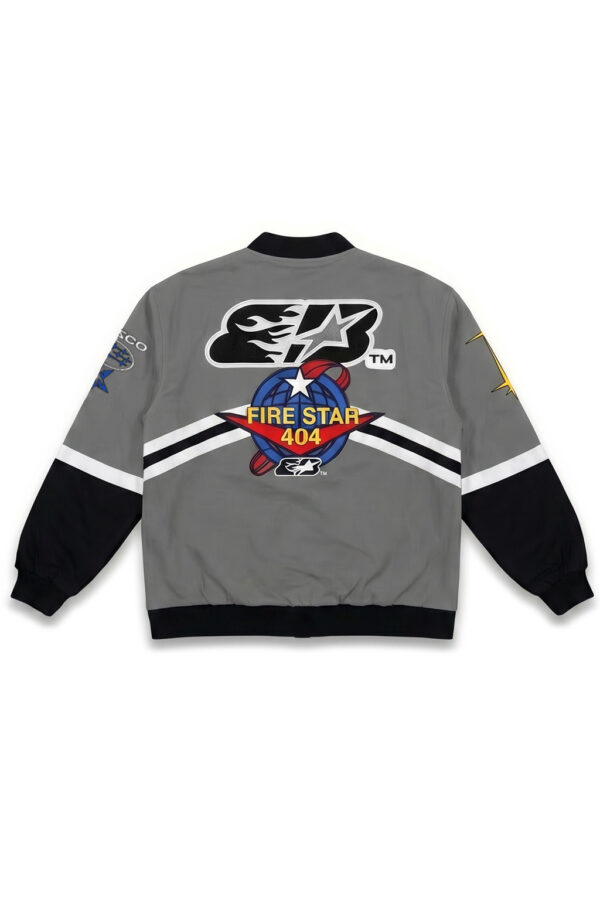 STAR - CAMPERA GABARDINA BORDADA