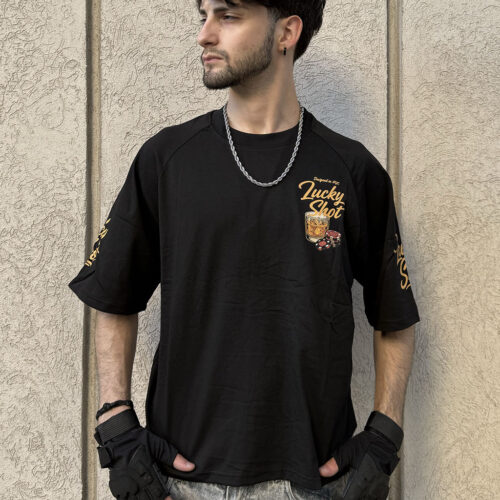 WHISKY - REMERA RANGLAN BOXY