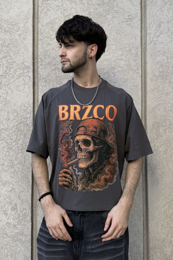 INFERNO - REMERA RANGLAN BOXY